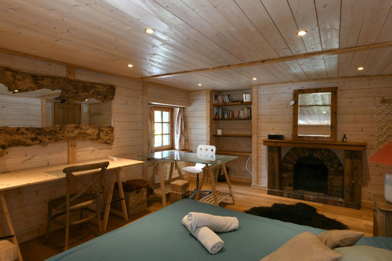 Le Vallorcin, Chalet Le Sizeray - Mont Blanc 瓦洛西讷 外观 照片