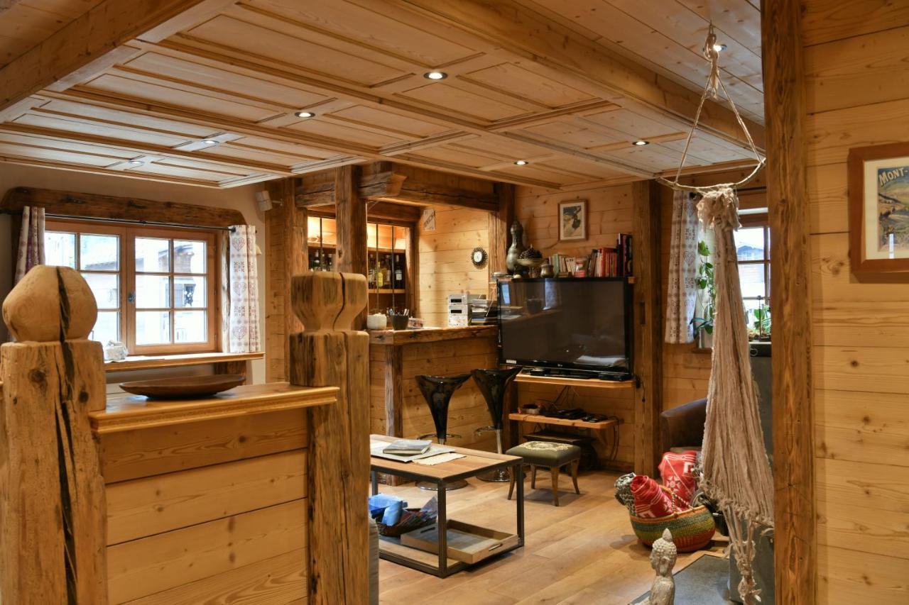 Le Vallorcin, Chalet Le Sizeray - Mont Blanc 瓦洛西讷 外观 照片