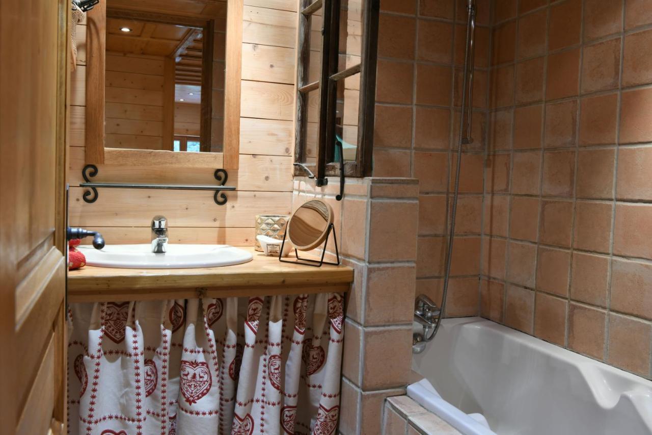 Le Vallorcin, Chalet Le Sizeray - Mont Blanc 瓦洛西讷 外观 照片