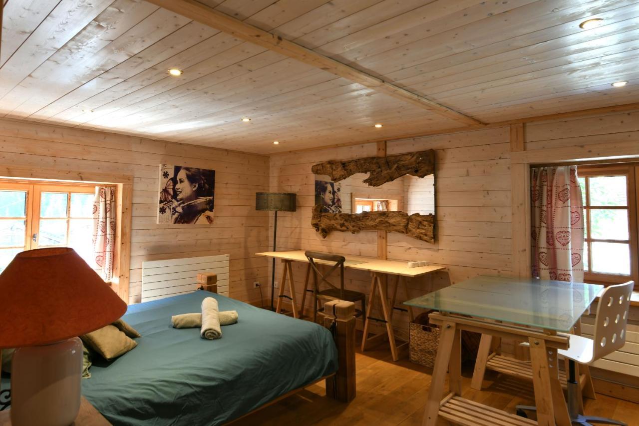 Le Vallorcin, Chalet Le Sizeray - Mont Blanc 瓦洛西讷 外观 照片