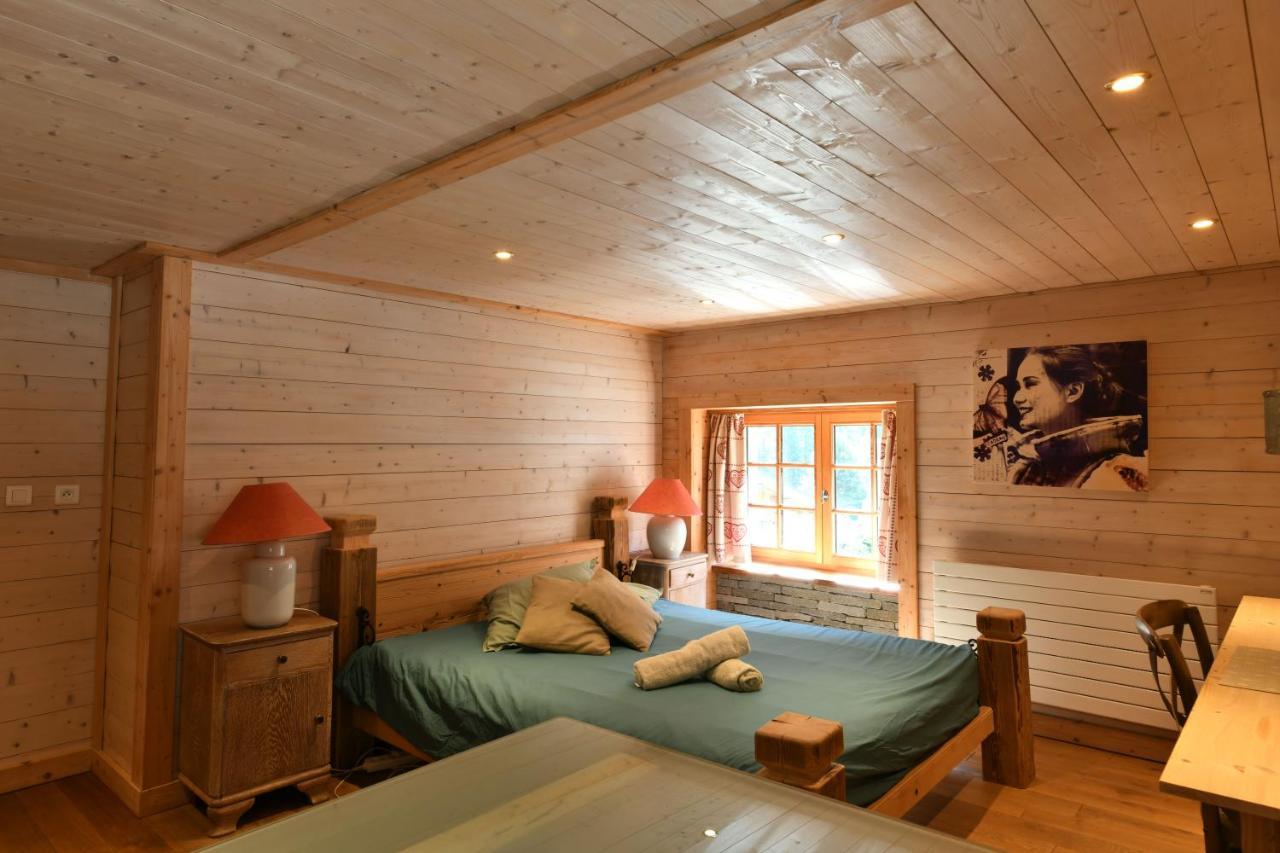 Le Vallorcin, Chalet Le Sizeray - Mont Blanc 瓦洛西讷 外观 照片